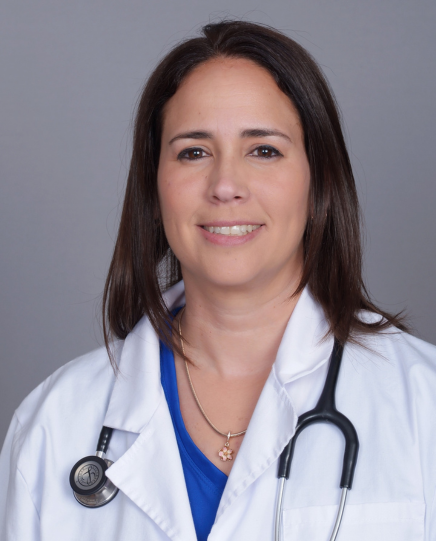 Female nurse posing for headshot