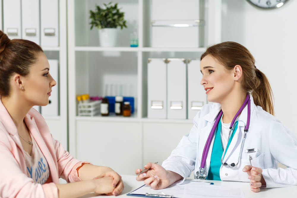 Doctor and Patient Discussing